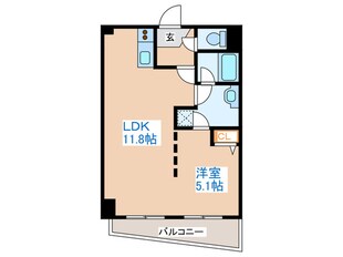 グランカーサ永山公園通 eastの物件間取画像